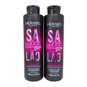 Kit Shampoo e Condicionador Hidrabell  Resultado Salão 800ml