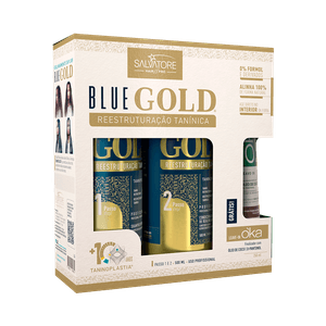 Kit Blue Gold  500ml + Leave In 250ml