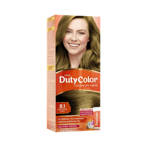 Coloração DutyColor 8.1 Louro Cinza Claro