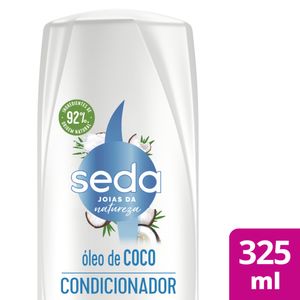 Condicionador Seda Recarga Natural Bomba Coco 325ml