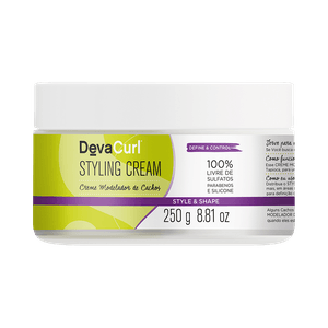 Creme para Pentear Deva Curl Styling Cream 250g