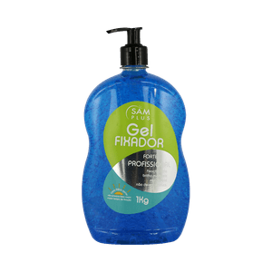 Gel Samplus Fix Azul Fixação Forte 1000g