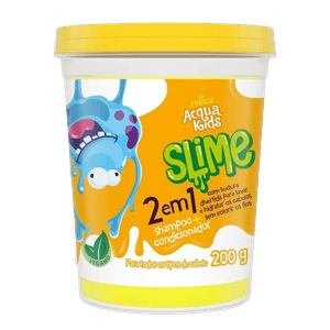 Shampoo Nazca Acqua Kids Slime 2 em 1 Melão 200g