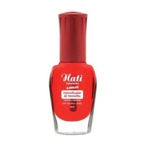 Esmalte Nati Tratamento Intensificador De Vermelho