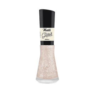 Esmalte Nati Glitter Pérola