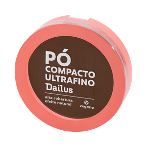 Pó Compacto Dailus Vegano Ultrafino D11 Escuro