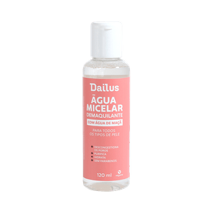 Água Micelar Dailus Demaquilante 120ml