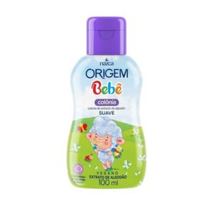 Água de Colônia Nazca Origem Bebê Suave 100ml