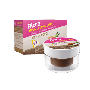 Removedor de Maquiagem Sorbet Ricca Hasta la Vista Make 40g