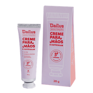 Creme para Mãos e Cutículas Dailus Lavanda 28g