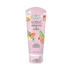 Creme Hidratante Flores & Vegetais Corporal Amêndoas & Karité 200g