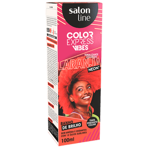 Tonalizante Salon Line Color Express Vibes Laranja Neon