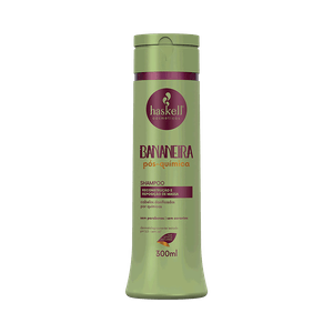 Shampoo Haskell Bananeira Pós Quimica 300ml