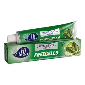 Creme Dental Hi Clean Freegells Menta 90g