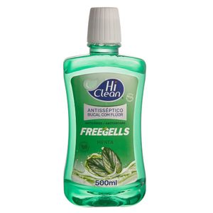 Antisséptico Bucal Hi Clean Freegells Menta 500ml