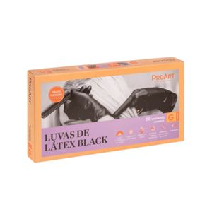 Luvas ProArt Black De Latex 20 Unidades G