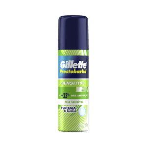 Espuma de Barbear Gillette Sensitive Skin 56g