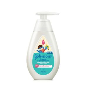 Sabonete Líquido Johnson's Baby Limpeza Super Poderosa 200ml