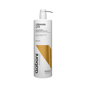 Shampoo Gaboni de Reconstrução Intensa Ultimate UTI 950ml