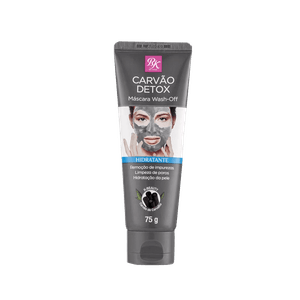 Máscara Facial Carvão RK by Kiss Charcoal Wash-Off 75g