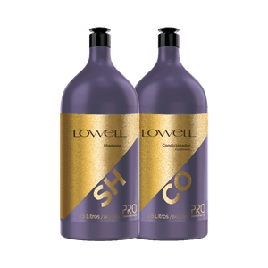 Kit Lowell Lavatório Profissional Shampoo 2500ml + Condicionador 2500ml