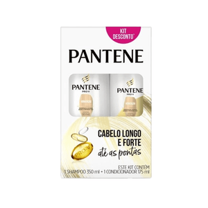 Kit Pantene Shampoo 350ml + Condicionador 175ml Hidratação