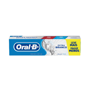 Creme Dental Oral-B Leve Mais Pague Menos Extra Branco 150g