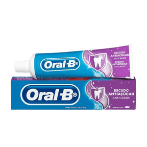 Creme Dental Oral-B Escudo Anti Açúcar 70g