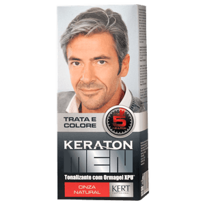 Tonalizante Keraton Men Cinza Natural