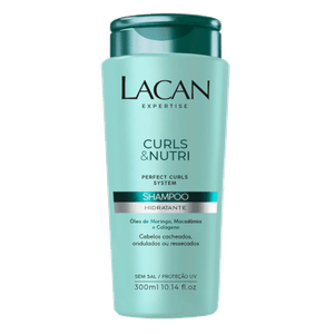 Shampoo Lacan Curls e Nutri 300ml
