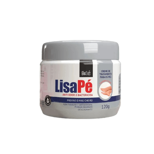 Creme Hidratante Soft Hair Lisa Pé Antiodor 120g