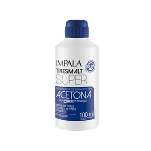 Removedor de Esmalte Impala  com Acetona Tiresmalt Super 100ml