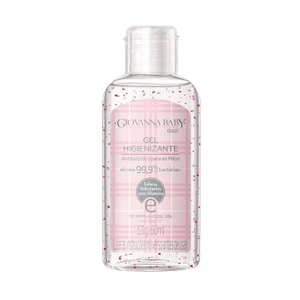 Gel Higienizante Giovanna Baby Rosa 60ml