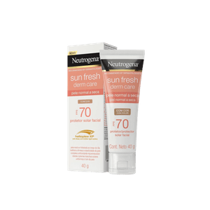 Protetor Solar Facial Neutrogena FPS 70 Com Cor 40g
