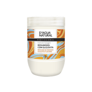 Creme Para Massagem D'agua Natural Redumodel Com Oligovita 650g