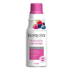 Removedor de Esmalte Beira Alta Frutas Vermelhas 450ml