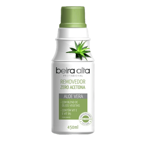 Removedor de Esmalte Beira Alta  Aloe e Vera 450ml