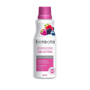 Removedor Esmalte Beira Alta Frutas Vermelhas 90ml