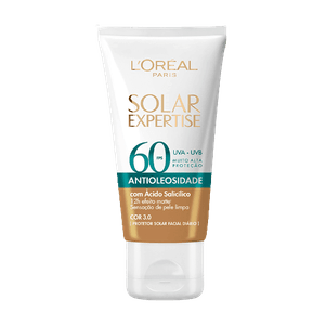 Protetor Solar Facial  L'Oréal Paris Expertise Antioleosidade FPS 60 Cor Média 40g