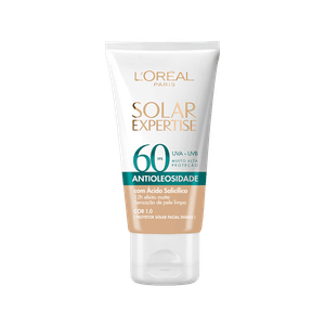 Protetor Solar Facial L'Oréal Paris Expertise Antioleosidade FPS 60 Cor Clara 40g