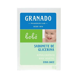 Sabonete de Glicerina Granado Bebê Erva Doce 90g