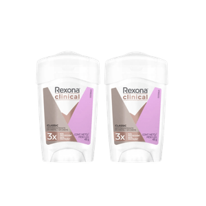 Kit Desodorante Antitranspirante Rexona Clinical Classic 48g
