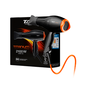 Secador Taiff Titanium Colors 2100W 220V Laranja