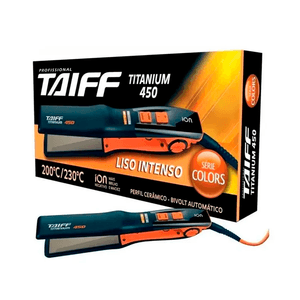 Chapa Taiff Titanium 450 Colors Laranja Bivolt