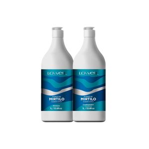 Kit Shampoo Lowell Extrato de Mirtilo + Condicionador Lowell Extrato de Mirtilo 1000ml