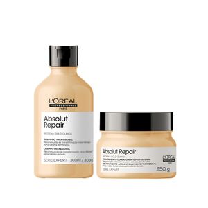 Kit Serie Expert Absolut Repair Shampoo 300ml + Máscara de Tratamento 250g