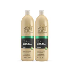 Kit Jacques Janine Bamboo Strong & Touch Shampoo 1000ml + Condicionador 900ml