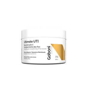 Máscara Gaboni Creme de Reconstrução Intensa Ultimate UTI 250g