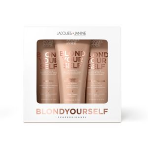 Kit Jacques Janine Blond Your Self Shampoo + Condicionador + Tratamento Reconstrutor