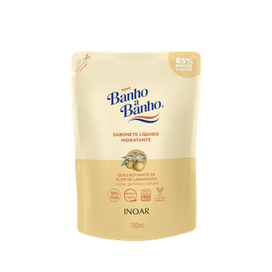 Sabonete Líquido Inoar Banho a Banho Flor de Laranjeira 180ml